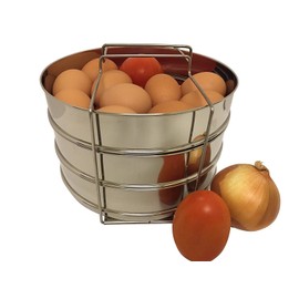 Stainless Steel Pressure Cooker Steamer Insert Pot - Instant Pot Accessories - FITS cooker 6.5 quarts and above - Single Size fits all