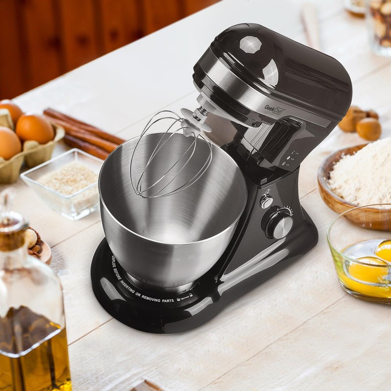 Geek Chef Electric Stand Mixer, 4.8QT 12 Speeds Tilt-head Food