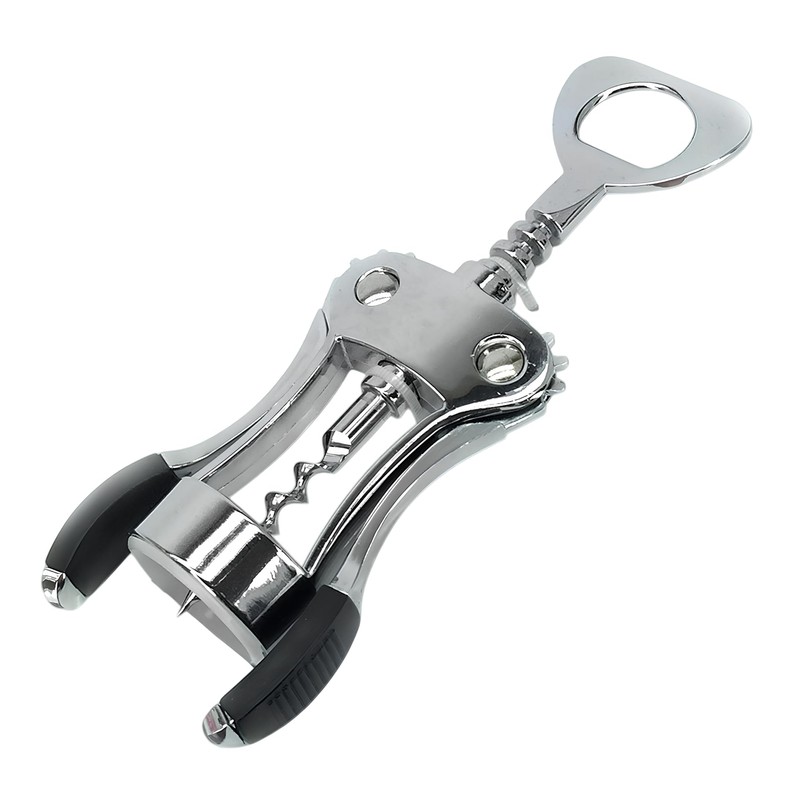Corkscrew with Professional Bottle Opener with Two Levers Non-Slip Corkscrew