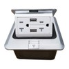Pop Up Floor Electrical Outlet Kitchen Countertop Waterproof Sockets Pop