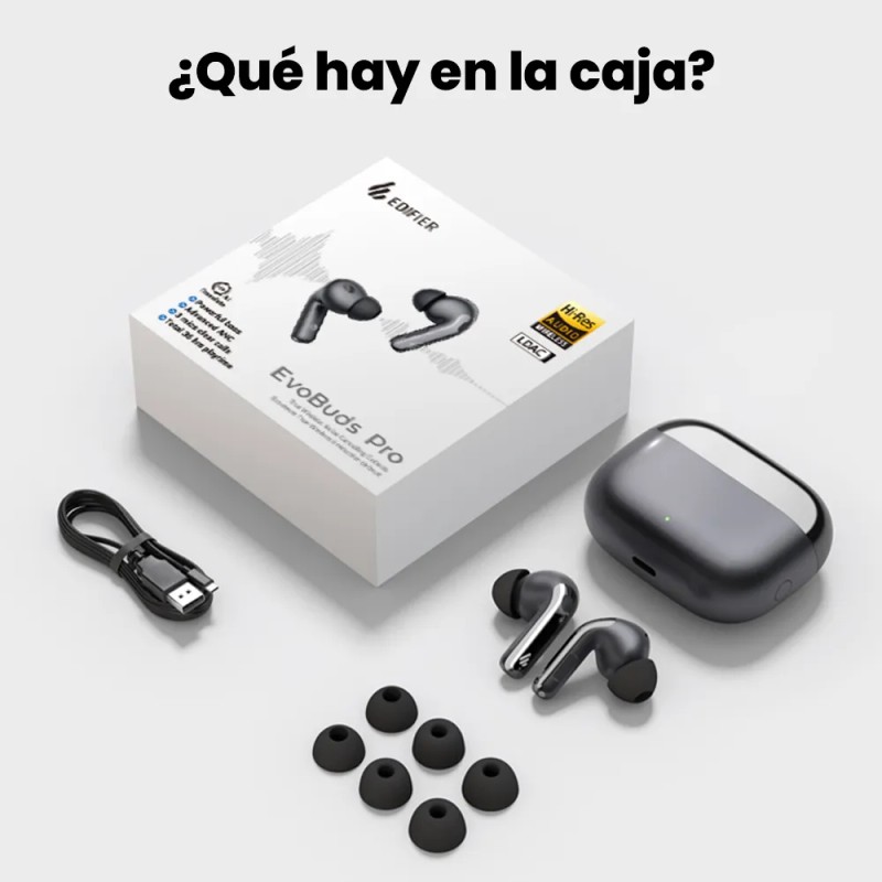 Edifier Evobuds Pro Audfonos -48db Cancelacin Ruido Bluetooth 6.0 con