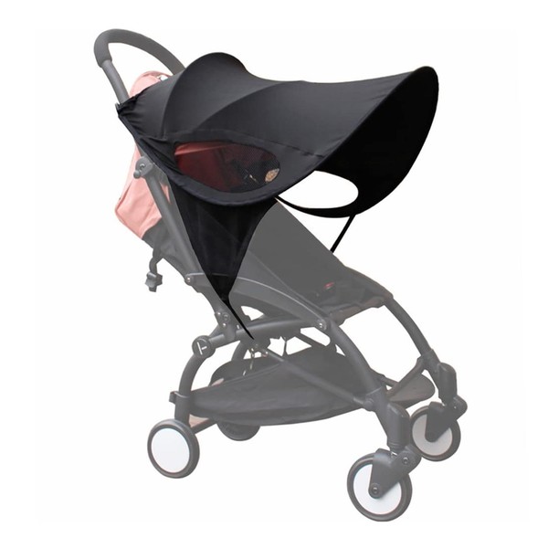 Universal Stroller Sun Shade Cover - UPF50+ Waterproof Adjustable Pram