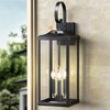 Yolsunes 24" Extra Large Dusk to Dawn Outdoor Wall Light,