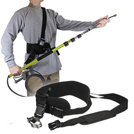 Pressure Washer Sling Strap Belt，Adjustable Telescoping Wand Support Belt for Pressure Washer，Reduce Strain & Fatigue During Washing，Works with General Pump, BE, MTM & Others