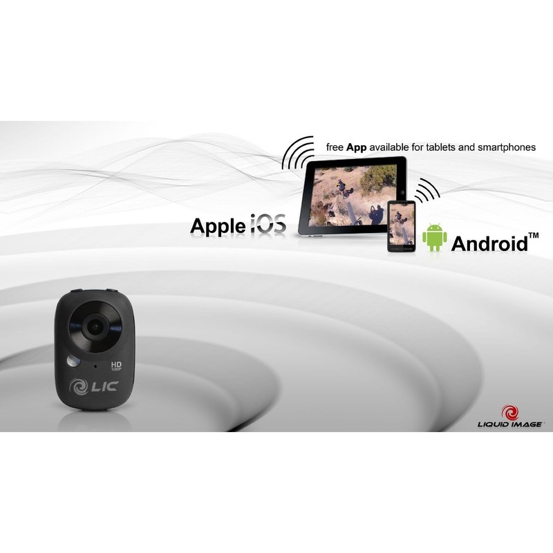 Liquid Image Ego HD 1080P WiFi Action Video Camera -