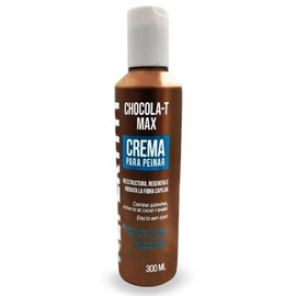 GAERO GLOBAL SOLUTION Crema Para Peinar Chocola-t Max Neferti By Gaero Shop | Reestructura, Regenera E Hidrata La Fibra Capilar | Queratina | 300ml