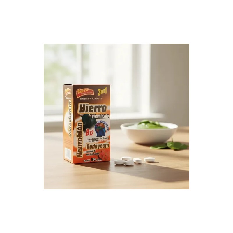 Hierro Vitaminado Bedoyecya Neurobion B12 (complejo B)