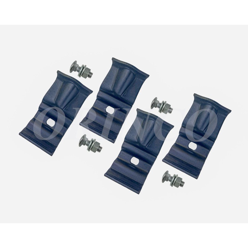 ORINCO 4 Set) VW Bug 1955-67 Front/Rear Bumper Mounting Bracket