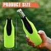 Beer Bottle Insulator Sleeve Different Color. Zip-up Bottle Jackets. Keeps