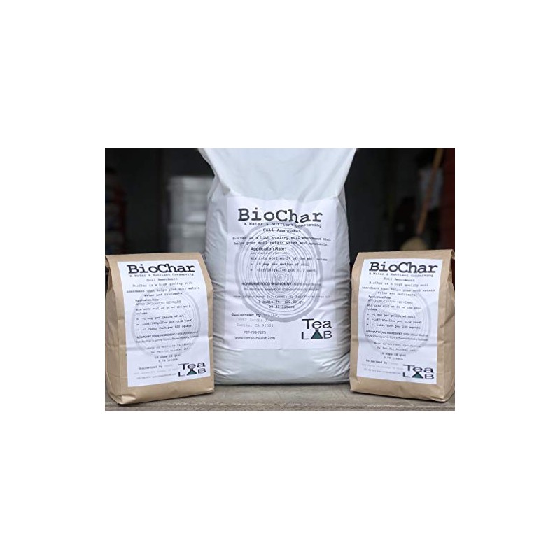 BioChar : PyroChar Pyrolysis Based Biochar: 1 Cubic Foot