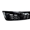 MUTUSAISI Front Bumper Upper Grill Gloss Black Grille Compatible with