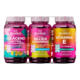 Belabear Gomitas Colágeno Unidades 990g Sabor Fresa