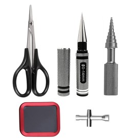POHZE Aluminum Alloy RC Bearing Screw Disc RC Body Reamer Hole Puncher RC Scissors Mini Cross Tool for Model Car Repair Tool