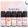 Nikura Blends Best Sellers Essential Oils Gift Set | Diffusers