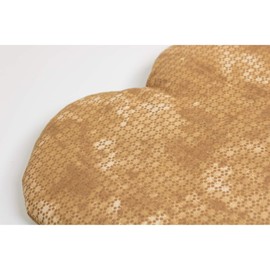 Rapeseed Cushion Heart Approx. 30 x 25 cm Batik Gold Heat Cushion Grain Cushion