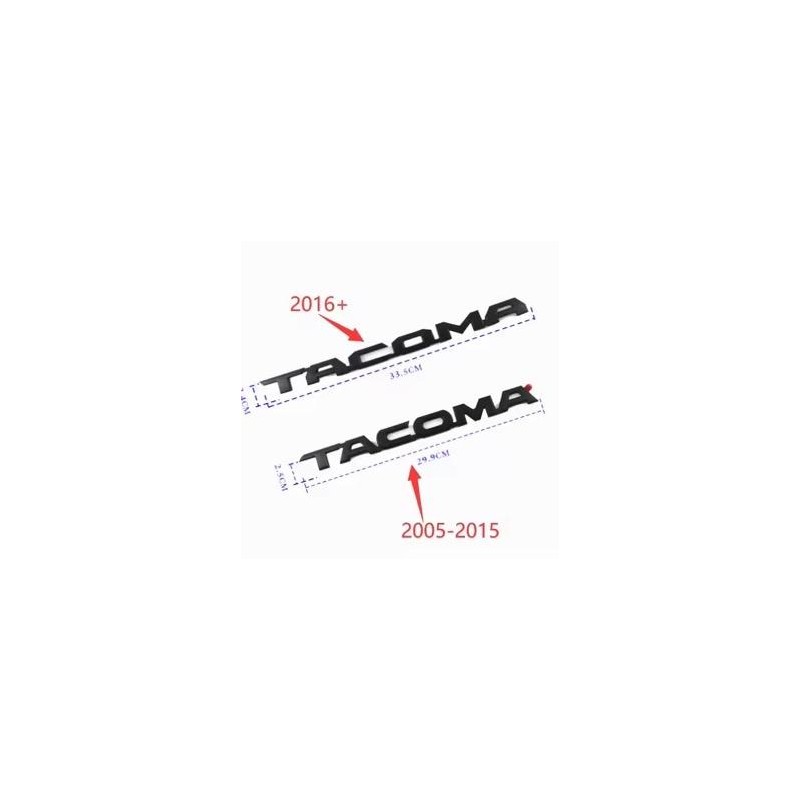 2Pcs For 2005-2015 year Toyota Tacoma Door Fender Emblem -
