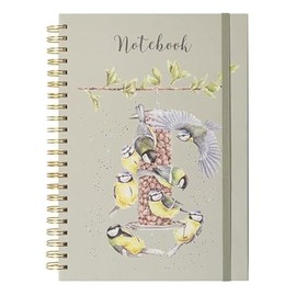 Wrendale Designs by Hannah Dale - Bon Appetit Illustrated Spiral Bound Lined Notebook - A4