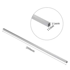 HSS Lathe Bit Square Lathe Fly Cutter White Steel Bar for Engraving Drilling - 11mm x 11mm x 200mm