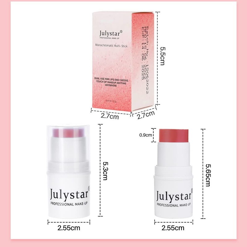 Cynamus Cream Blush Stick, Blush Cream, Blush Stick, Matte Highlight