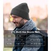 Oversize XL XXL Waterproof Merino Wool Beanie for Men Women