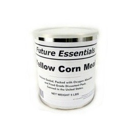 1 Can of Future Essentials Yellow Cornmeal, #10 Can, 5 lbs Net Weight
