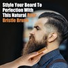 Men's Beard Brush, Beard Comb Set, Grooming kit with beard