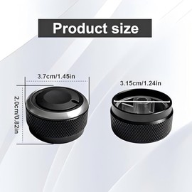 Control Knob Heater A/C or Fan 3Pcs, Heater Air Conditioning Button Compatible with Toyota Tacoma Knob Toyota Tacoma Accessories 2005-2015
