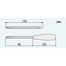 CUSHIONED GRIP DRIVER DG-05