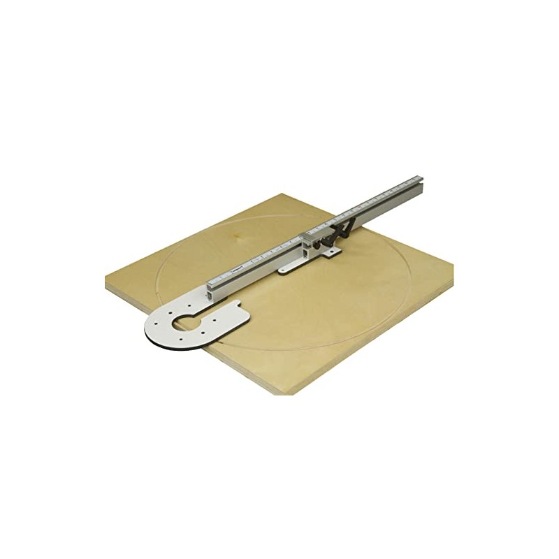 Woodhaven 3374 Adjustable Circle Cutting Jig for Compact Routers -