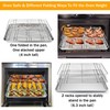 TeamFar Cooling Rack, 5-Tiers Stainless Steel Baking Cooling Wire Rack