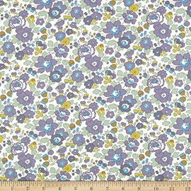 Liberty Fabrics Tana Lawn Betsy, Blue Multi