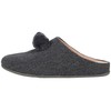 FitFlop Chrissie Pom-Pom Slippers Pewter Grey 7 M (B)