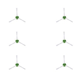 iRobot Roomba Edge Cleaning Brush for J9+, j7+, i7+, i5+, i3+, j9, j7, i7, i5, i5, i3, i2, e5, Edge Brushes (Set of 6), 4747487