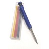 JEYEFFE Carpenter's Pencil with 7 Refills and Integrated Sharpener -