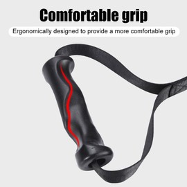 DONGKER Exercise Handles,2 PCS Anti-Slip Replacement Handle Attachments with Thickened & Coarsened Metal D Buckle for Cable Machine Grip Gym Equipment