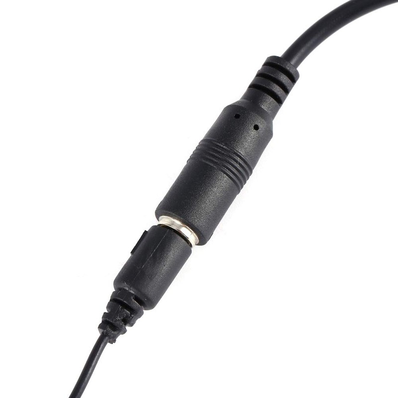 Akozon Black External 3.5mm Microphone Clip On Microphone Adapter Cable