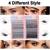 Lash Extension 392pcs - Lashes Cluster D Curl - 4