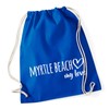 Huuraa Daybag Myrtle Beach my love Geschenk Tasche Bright Royal