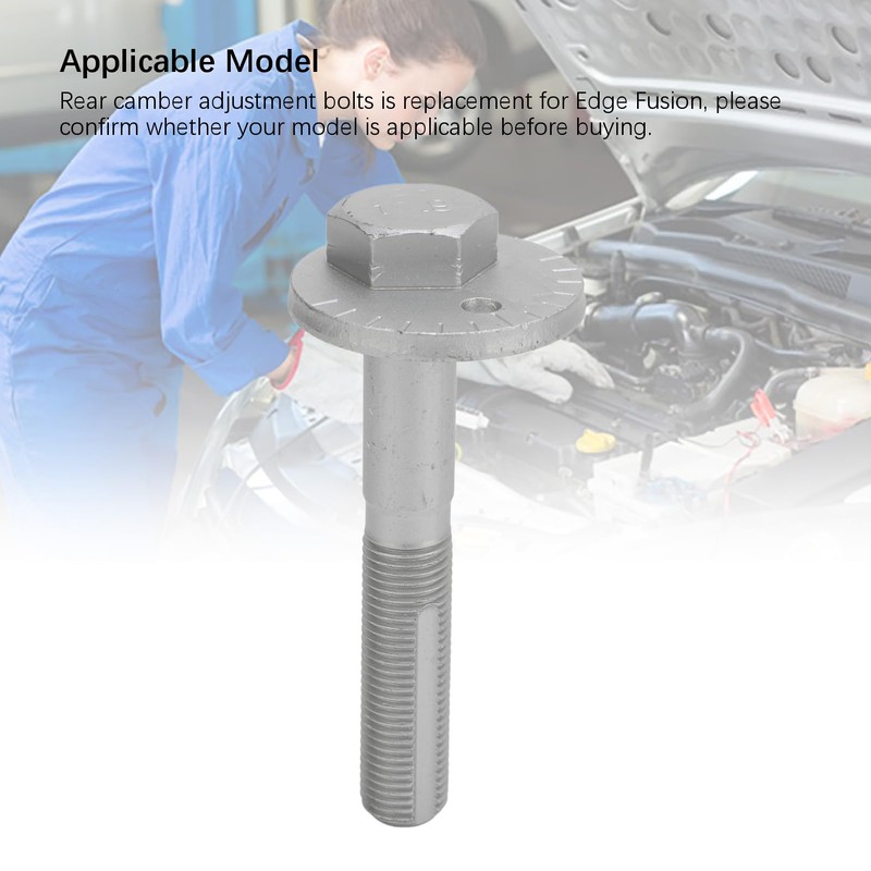 Rear Camber Adjustment Bolts with Eccentric Bolt, Metal Materials, Fit