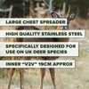 BushWear Chest Spreader - Large Spreader.., Made from stainless steel.