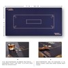 KEEPBET 70 x 35 Inch Premium Poker MAT, 6-10 Players