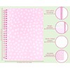 Steel Mill & Co Cute Pink Mini Spiral Notebook, 8.25"