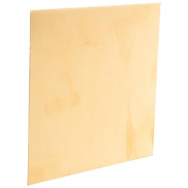 Hohopeti Brass Plate for Crafts Electrical Work and Repairs Wear-Resistant Brass Material for Versatile Applications and Handmade Projects
