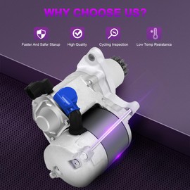 Starter 17774N ANPART Fit for Toyota for Avalon 1998-2004,for Lexus for ES300 1998-2001,for Lexus for RX300 1999-2003,for Toyota for Camry 1998-2005 Car Starter Motor