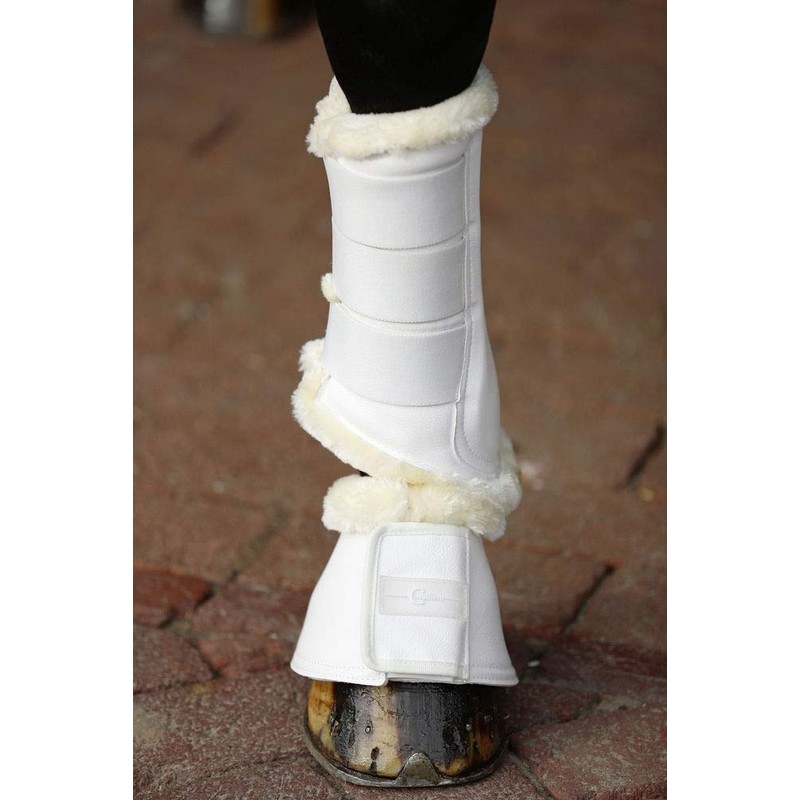 Pelisa Soft Tendon Boots White Cob (M)
