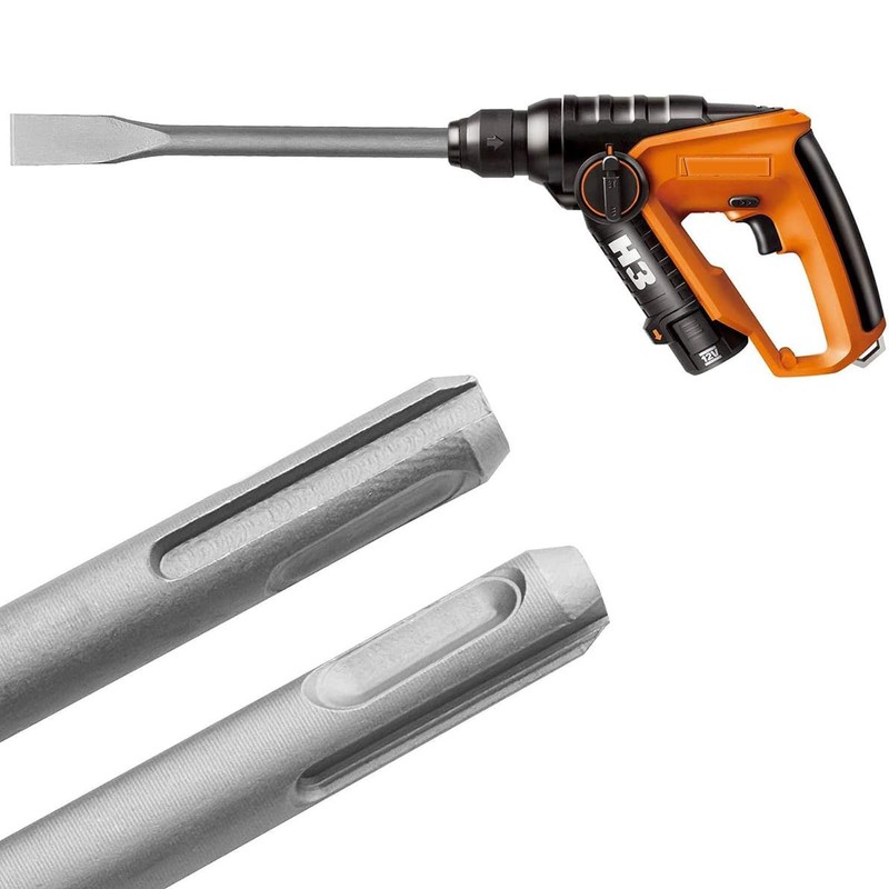 CertBuy 6-Piece SDS Plus Concrete Drill Bit Set - Rotary