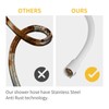 BESy Shower Hose 100 Inches Extra Long PVC Hose for