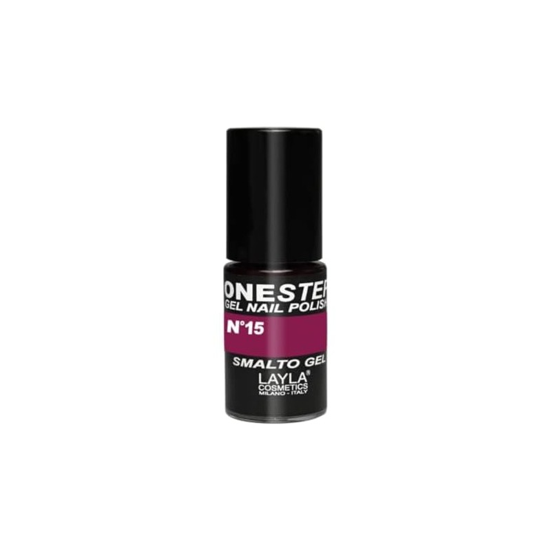 Layla Cosmetics One Step Gel Nagellack, blueberry, 1er pack (1