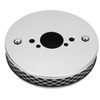 14x3cm High Flow Air Filter Chrome Metal Replacement for SU