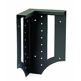 Panacea 89584 Raised Garden Bed Corner Brackets Plant-Container-Accessories, Black